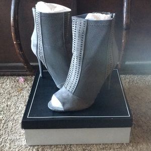 Grey booties